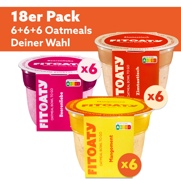 18x Oatmeal-Bowls Sparpaket